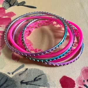 Bracelet bundle “Barbie inspired”.